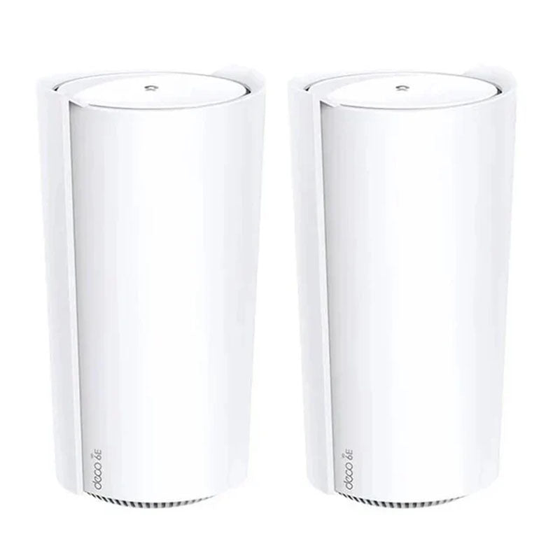 TP-Link Deco Mesh WiFi AXE11000 Tri-Band WiFi 6E Mesh Network System- Replaces Wireless Internet Router and Extender, 10Gbps Ethernet Port, Compatible with Alexa, 2-Pack TP-Link Deco Mesh WiFi AXE11000 Tri-Band WiFi 6E Mesh Network System- Replaces Wireless Internet Router and Extender, 10Gbps Ethernet Port, Compatible with Alexa, 2-Pack